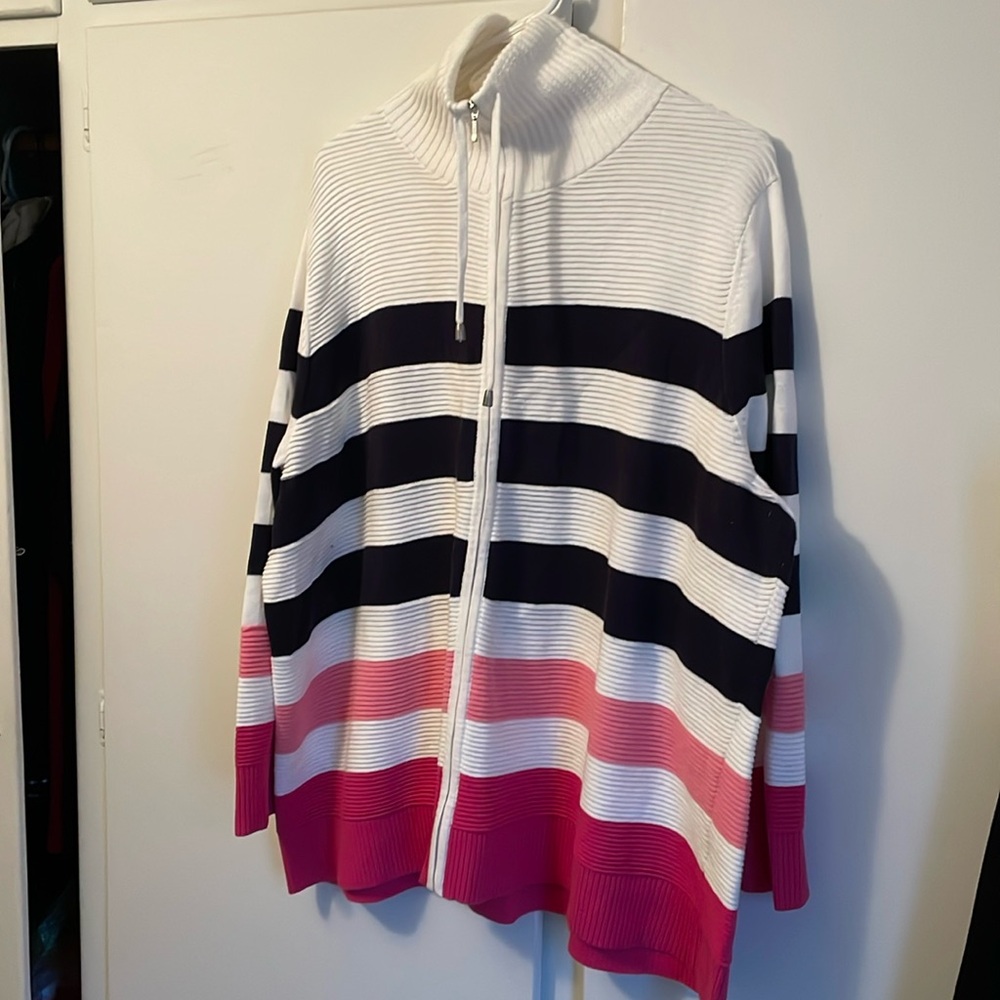 CJ Banks long sleeve sweater